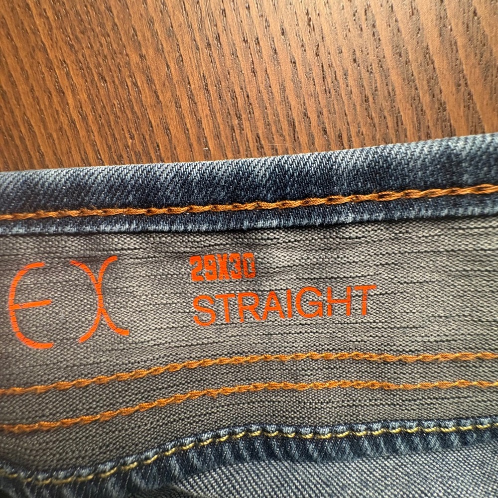 Urban Pipeline Straight Jeans Mens 29x30 Blue Ultra Flex Stretch Denim EUC - Picture 3 of 8